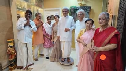 ಮೇಣದಲ್ಲಿ ಮೈದಳೆದ ಧರ್ಮಸ್ಥಳ ಧರ್ಮಾಧಿಕಾರಿ ಡಾ.ಹೆಗ್ಗಡೆ ಪ್ರತಿರೂಪ: ತದ್ರೂಪ ಕಂಡು ವೀರೇಂದ್ರ ದಂಪತಿ ಮೂಕವಿಸ್ಮಿತ!