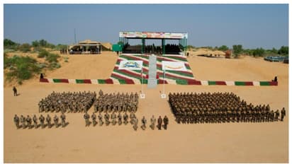 രാജസ്ഥാന് മരുഭൂമിയിൽ 'യുദ്ധ് അഭ്യാസ്'; ഇന്ത്യ -യുഎസ് സംയുക്ത സൈനികാഭ്യാസം