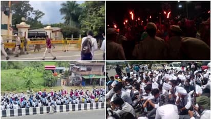 മണിപ്പൂരിൽ വിദ്യാർത്ഥി സംഘടനകളുടെ പ്രതിഷേധത്തിൽ സംഘർഷം; രാജ്ഭവന് നേരെ കല്ലേറ്, 50 ലേറെ പേർക്ക് പരിക്ക്