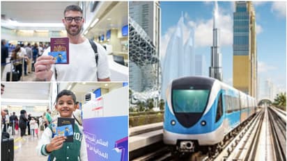 ദുബൈ മെട്രോയ്ക്ക് 15-ാം പിറന്നാൾ; എയർപോർട്ടിൽ 10,000 നോൾ കാർഡുകൾ വിതരണം ചെയ്തു