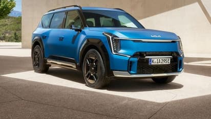सिंगल चार्ज में 500 किमी...लॉन्च से पहले Kia EV9 की सीक्रेट लीक