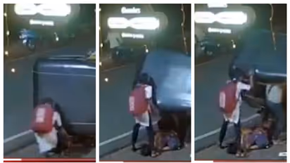 മറിഞ്ഞുവീണ ഓട്ടോയുടെ അടിയിലായ അമ്മയെ രക്ഷിക്കാൻ ശ്രമിക്കുന്ന പെൺകുട്ടി; വീഡിയോ കണ്ട് അഭിനന്ദിച്ച് സോഷ്യൽ മീഡിയ