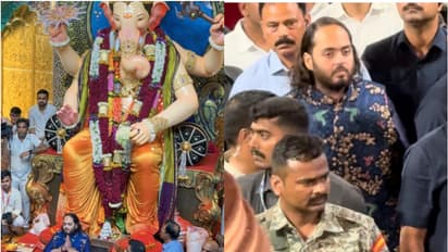 Ganesh Chaturthi 2024: Anant Ambani pays tribute to Lalbaugcha Raja; offers prayers [PHOTOS]