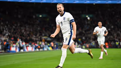 UEFA Nations League 2024-25: Harry Kane scores twice in 100th appearance as England beat Finland 2-0