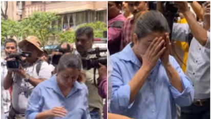 Malaika Arora's sister Amrita Arora arrives at parents' house amid tragic death of father Anil Arora [WATCH]