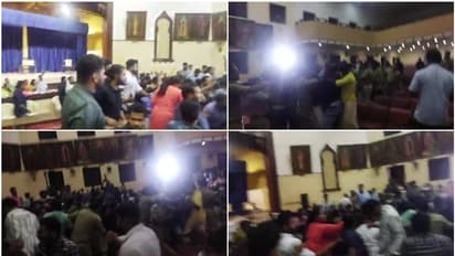 കേരള സർവ്വകലാശാലയിൽ എസ്എഫ്ഐ-കെഎസ്‍യു സം​ഘർഷം; നിയന്ത്രിക്കാനാവാതെ പൊലീസ്, സെനറ്റ് തെരെഞ്ഞെടുപ്പ് റദ്ദാക്കി