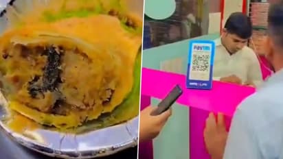 Frog leg found in samosa of Bikaner sweets in Ghaziabad’s Indirapuram; viral video sparks concern (WATCH)