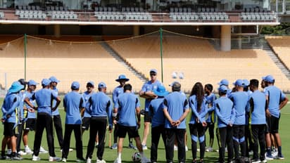 IND vs BAN: Indian team begins training ahead of first Test in Chennai
