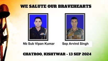 ജമ്മുകശ്മീരിൽ വീണ്ടും ഭീകരരുമായി ഏറ്റുമുട്ടൽ, രണ്ട് സൈനികർക്ക് വീരമൃത്യു