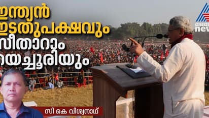സീതാറാം യെച്ചൂരി കടന്ന് പോയ ഇന്ത്യന്, അന്തര്ദേശീയ രാഷ്ട്രീയാവസ്ഥകള്