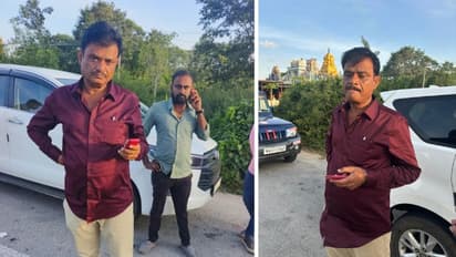 Karnataka BJP MLA Munirathna detained by police near Kolar for threatening contractor