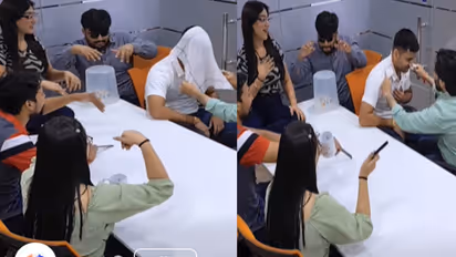 Workplace pressure turns into celebration: Viral reel captures employees' joy when boss goes on leave (WATCH)