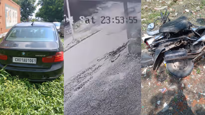 കാറിൽ കേക്ക്, തെറ്റായ ദിശയിൽ പാഞ്ഞ് ബിഎംഡബ്ല്യു, ഇടിച്ച് തെറിപ്പിച്ച സ്കൂട്ടർ ഒടിഞ്ഞ് മടങ്ങി, യുവതികൾ മരിച്ചു