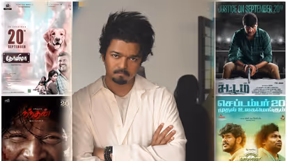 ‘கோட்’டுக்கு சோலி முடிஞ்சது! செப்டம்பர் 20ந் தேதி ரிலீஸாகும் அரை டஜன் தமிழ் படங்கள் - அதன் முழு லிஸ்ட் இதோ