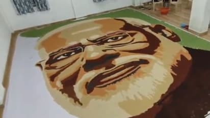 Tamil Nadu: 13-year-old student sets World record for millet portrait of PM Modi ahead of his birthday
