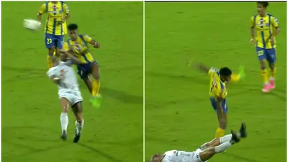 അത് വേണ്ടായിരുന്നു രാഹുല്, കടുത്തുപോയി! അപകടകരമായ ഫൗളിന് ബ്ലാസ്റ്റേഴ്സ് താരത്തിനെ കടുത്ത വിമര്ശനം -വീഡിയോ