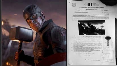 EPIC! Captain America vs Thanos fight scene in 'Avengers Endgame' appears on IIT Varanasi exam, stuns students