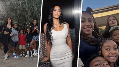Cuteness Alert! Kim Kardashian shares her kids photos as they head to school; North West is all grown up 