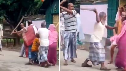 'Not Afghanistan, Pakistan or Bangladesh': Outrage as woman brutally beaten with stick in WB's Malda (WATCH) 
