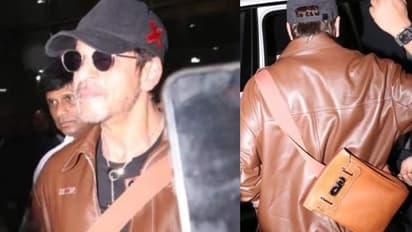 മുംബൈ എയര്‍പോര്‍ട്ടിലെ വൈറല്‍ വീഡിയോ; ഷാരൂഖ് ഖാന്‍റെ ബാഗിന്‍റെ വില കേട്ട് ഞെട്ടി ആരാധകര്‍