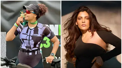 Saiyami Kher creates history as first Indian actress to finish Ironman 70.3 triathlon in Germany