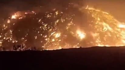 100 rocket launchers, 1000 canisters: Hezbollah targets ablaze after Israeli strikes in Lebanon (WATCH)