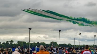 ദേശീയ ദിനാഘോഷങ്ങൾക്ക് ഒരുങ്ങി സൗദി അറേബ്യ; 17 നഗരങ്ങളിൽ വ്യോമസേനയുടെ എയർഷോ വീക്ഷിക്കാൻ അവസരം