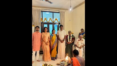 பெங்களூரில் புதிய வீடு வாங்கி... கிரஹப்பிரவேசம் செய்த நடிகை மிருணாளினி ரவி! வைரல் போட்டோஸ்!