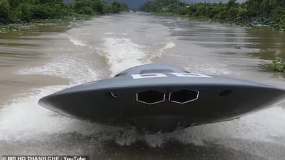 Jaw-dropping! Vietnamese man builds UFO-inspired jet boat that reaches 50 kmph; video goes viral (WATCH)