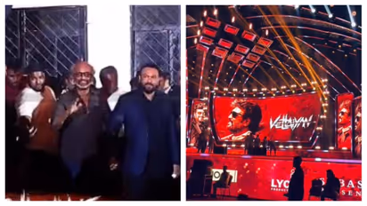 'வேட்டையன்' ஆடியோ லான்ச்..! வீறுநடை போட்டு வந்த ரஜினிகாந்த் - வைரல் வீடியோ!