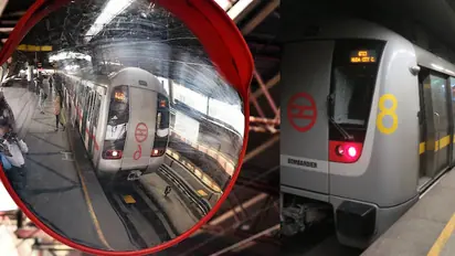 ഓടിക്കൊണ്ടിരുന്ന മെട്രോ ട്രെയിനിന് മുന്നിലേക്ക് ചാടി 53 കാരി, വലതു കൈ അറ്റു; സംഭവം ദില്ലി മെട്രോ സ്റ്റേഷനിൽ