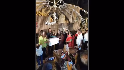 ಧ್ರುವ ಸರ್ಜಾ ಮಗನ ಮೊದಲ ಬರ್ತಡೇ ಸೆಲೆಬ್ರೇಷನ್; Cow boy ಥೀಮ್‌ ಸೆಟ್‌ ಹೇಗಿದೆ ನೋಡಿ!