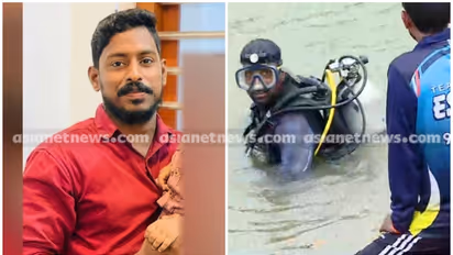 മുങ്ങൽ വിദഗ്ധൻ ഈശ്വർ മാൽപെ ഗംഗാവലി പുഴയിലിറങ്ങി, തിരച്ചിലിൽ അർജുന്റെ ലോറിയിലെ അക്കേഷ്യ തടിക്കഷ്ണം കണ്ടെടുത്തു