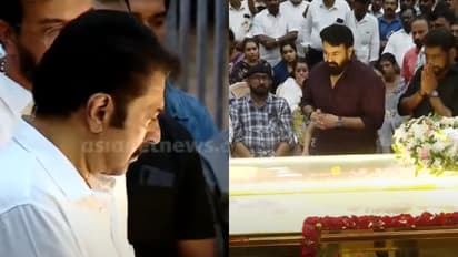 സ്ക്രീനിലെ മാതൃഭാവത്തിന് വിട; കവിയൂർ പൊന്നമ്മയ്ക്ക് അന്ത്യാഞ്ജലി അർപ്പിക്കാനെത്തി മോഹൻലാലും മമ്മൂട്ടിയും