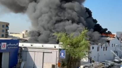 ദുബൈയില് ഗോഡൗണിൽ തീപിടിത്തം