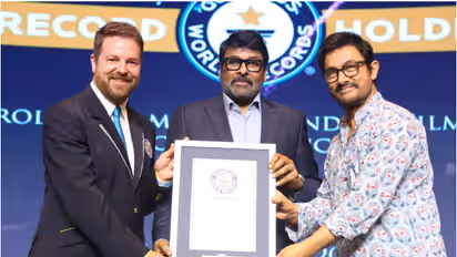 Telugu superstar Chiranjeevi  sets Guinness World Record as most prolific Indian film star