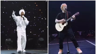  WATCH: Diljit Dosanjh-Ed Sheeran light up Birmingham stage with iconic mashup