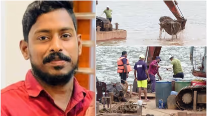 നാവിക സേന സംഘം മാർക്ക് ചെയ്ത സ്ഥലത്ത് നിന്ന് ലോറിയില്‍ കെട്ടിയ കയർ കിട്ടി; അർജുന് ഓടിച്ച ലോറിയുടേതെന്ന് മനാഫ്