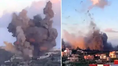 Israel intensifies strikes on Hezbollah in Lebanon following civilian evacuation warnings; WATCH viral videos