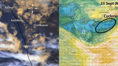 ചക്രവാതച്ചുഴി ന്യൂനമർദ്ദമായി ശക്തി പ്രാപിക്കുന്നു, അടുത്ത അഞ്ച് ദിവസം മഴ സാധ്യത ഇങ്ങനെ, കാലവർഷം പിൻവാങ്ങുന്നു