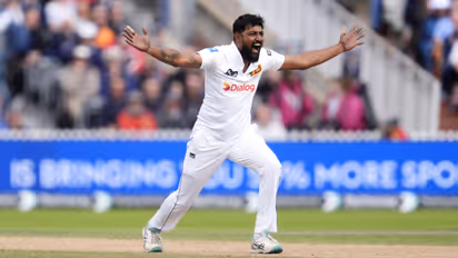 टेस्ट मैच में श्रीलंका ने बांग्लादेश को हराया।