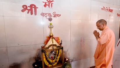 ವಿಂಧ್ಯಾವಾಸಿನಿ ದೇಗುಲದಲ್ಲಿ ಸಿಎಂ ಯೋಗಿ ವಿಶೇಷ ಪೂಜೆ, ಕಾರಿಡಾರ್ ಕಾಮಗಾರಿ ಪರಿಶೀಲನೆ!