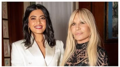 Donatella Versace follows Rashmika Mandanna on Instagram