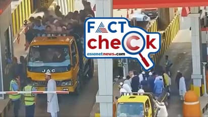 'ടോള് പ്ലാസ ജീവനക്കാരുമായി തര്ക്കം, ഒടുവില് തകര്ത്തു'; വീഡിയോ ഇന്ത്യയിലേത് എന്ന പ്രചാരണം വ്യാജം