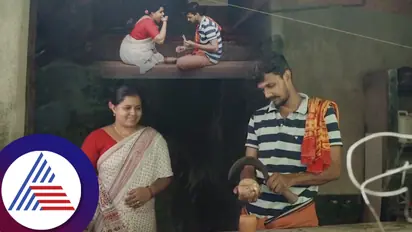 ಕುಚ್ಚಲಕ್ಕಿ ಗಂಜಿ, ಬಾಳೆ ಮೂತಿ ಚಟ್ನಿ ಮಾಡಿ ತಿಂದ ಸುದರ್ಶನ್, ಭಾವಿ ಪತ್ನಿ, ಇದು ಪ್ರೀ ವೆಡ್ಡಿಂಗ್ ಶೂಟ್