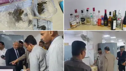 Lokayukta seizes liquor bottles, marijuana packet covers during raid at Bengaluru's Excise office