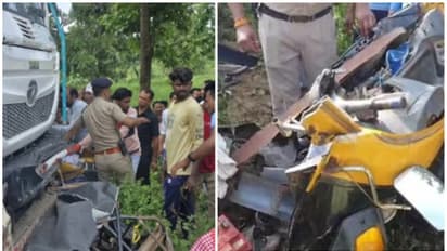 ട്രക്കും ഓട്ടോറിക്ഷയും കൂട്ടിയിടിച്ചുണ്ടായ അപകടത്തിൽ ഏഴ് മരണം; ദാരുണ അപകടം ദാമോ - കട്നി സംസ്ഥാന പാതയിൽ