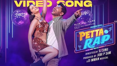 ത്രസിപ്പിക്കുന്ന നൃത്തച്ചുവടുമായി പ്രഭുദേവ, ഒപ്പം വേദികയും; 'പേട്ടറാപ്പ്' സോംഗ്