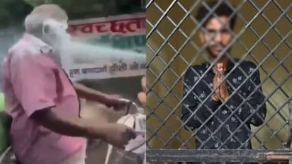 എല്ലാത്തിനും ഒരു അതിരുണ്ട്; വയോധികന്റെ മുഖത്തേക്ക് സ്നോ സ്പ്രേ പ്രയോ​ഗം, യുവാവിനെ പൊക്കി പൊലീസ്