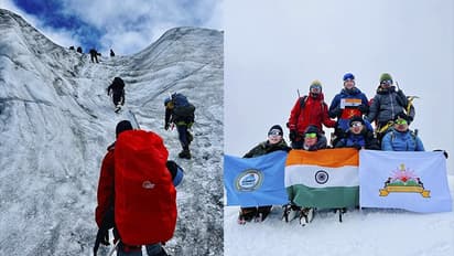 NIMAS team summit unscaled peak; named after 6th Dalai Lama in Arunachal Pradesh